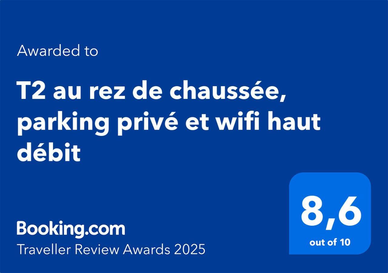 T2 Au Rez De Chaussee, Parking Prive Et Wifi Haut Debit Le Tampon Kültér fotó